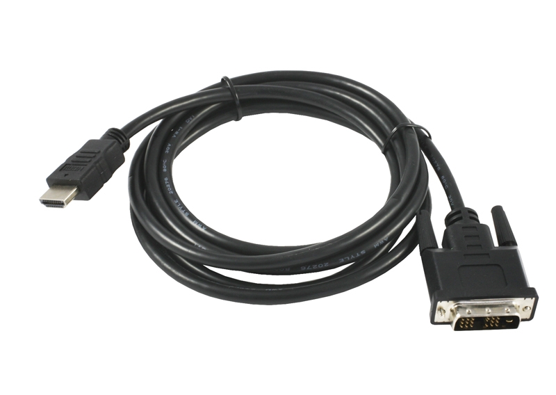 Kabel VGA HDMI => DVI 2m, ST/ST, Synergy 21,HDMI High Speed SOFORT VERFÜGBAR