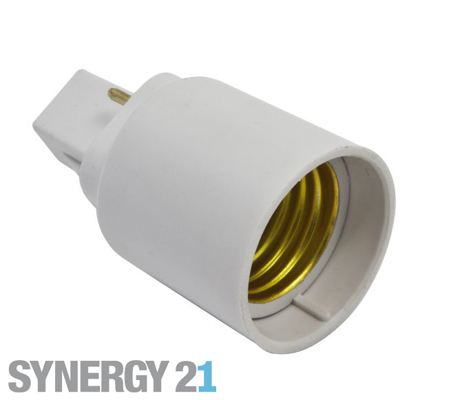 LED Adapter fr LED Leuchtmittel G24 >E27 SOFORT VERFGBAR